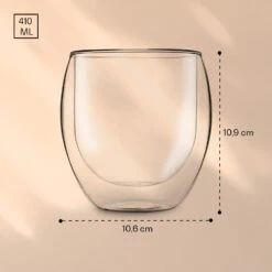 DUOS Jumbo Doppelwandiges Glas 410 Ml Thermofunktion Edelstahl-Löffel -Bestes Haushaltsgeräte Geschäft 10040367 yy 0007 logo