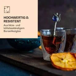 DUOS Doppelwandiges Glas 80 Ml Trinkglas Espresso Borosilikatglas -Bestes Haushaltsgeräte Geschäft 10040370 de 0003 logo