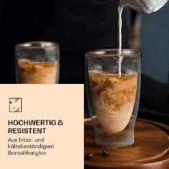 DUOS Doppelwandiges Glas | Thermoglas | 80, 200, 310, 400 Ml | Trinkglas | Espressoglas, Teeglas, Shotglas | Für Heiße Und Kalte Getränke | Borosilikatglas| Hitze- Und Kältebeständig | Handgemacht | Spülmaschinenfest | Schwebe-Effekt 8 DUOS Doppelwandiges Glas | Thermoglas | 80, 200, 310, 400 Ml | Trinkglas | Espressoglas, Teeglas, Shotglas | Für Heiße Und Kalte Getränke | Borosilikatglas| Hitze- Und Kältebeständig | Handgemacht | Spülmaschinenfest | Schwebe-Effekt -Bestes Haushaltsgeräte Geschäft 10040377 de 0003 logo