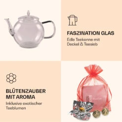 Bedida Teekanne 800ml + 6xTeeblume Grün 12 Bedida Teekanne 800ml + 6xTeeblume Grün -Bestes Haushaltsgeräte Geschäft 10040413 de 0006 logo