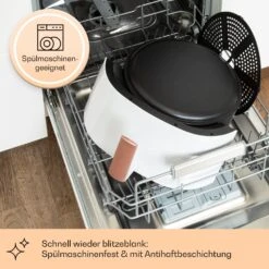 Air Bloom Heißluftfritteuse Dampffunktion 1500W 7,5 Liter 16 Programme 11 Air Bloom Heißluftfritteuse Dampffunktion 1500W 7,5 Liter 16 Programme -Bestes Haushaltsgeräte Geschäft 10040496 de 0005 usp