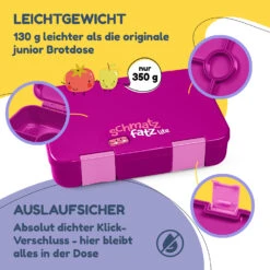 Schmatzfatz By Lite Lunchbox 6 Fächer 20,8x4,5x15 Cm BPA-frei Tritan -Bestes Haushaltsgeräte Geschäft 10040716 de 0003 logo