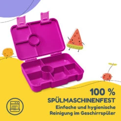 Schmatzfatz By Lite Lunchbox 6 Fächer 20,8x4,5x15 Cm BPA-frei Tritan -Bestes Haushaltsgeräte Geschäft 10040716 de 0005 logo