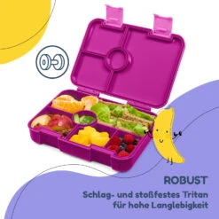 Schmatzfatz By Lite Lunchbox 6 Fächer 20,8x4,5x15 Cm BPA-frei Tritan -Bestes Haushaltsgeräte Geschäft 10040716 de 0006 logo