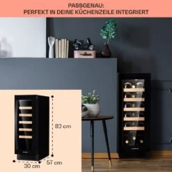 Vinovilla 20 Built-In Weinkühlschrank 50l / 20 Flaschen Glastür Edelstahl 13 Vinovilla 20 Built-In Weinkühlschrank 50l / 20 Flaschen Glastür Edelstahl -Bestes Haushaltsgeräte Geschäft 10040729 de 0006 logo