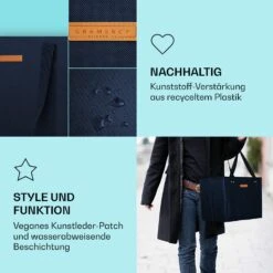 Einkaufstasche 4er Set Wiederverwendbar Waschbar Faltbar Verstärkt -Bestes Haushaltsgeräte Geschäft 10040844 de 0003 logo