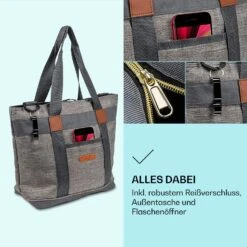 Kühltasche 38 Liter Isoliert Auslaufsicher 3 Tragemöglichkeiten -Bestes Haushaltsgeräte Geschäft 10040856 de 0005 logo