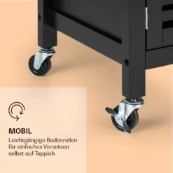 Louisiana Servierwagen Küchenwagen 5 Etagen Holz Handtuchhalter Mobil -Bestes Haushaltsgeräte Geschäft 10041123 de 0007 logo