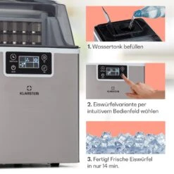 Chios Eiswürfelmaschine 20 Kg/24 H Auto-Clean 3,2-Liter Wassertank -Bestes Haushaltsgeräte Geschäft 10041143 de 0004 logo