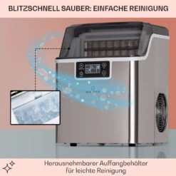 Chios Eiswürfelmaschine 20 Kg/24 H Auto-Clean 3,2-Liter Wassertank -Bestes Haushaltsgeräte Geschäft 10041143 de 0005 logo