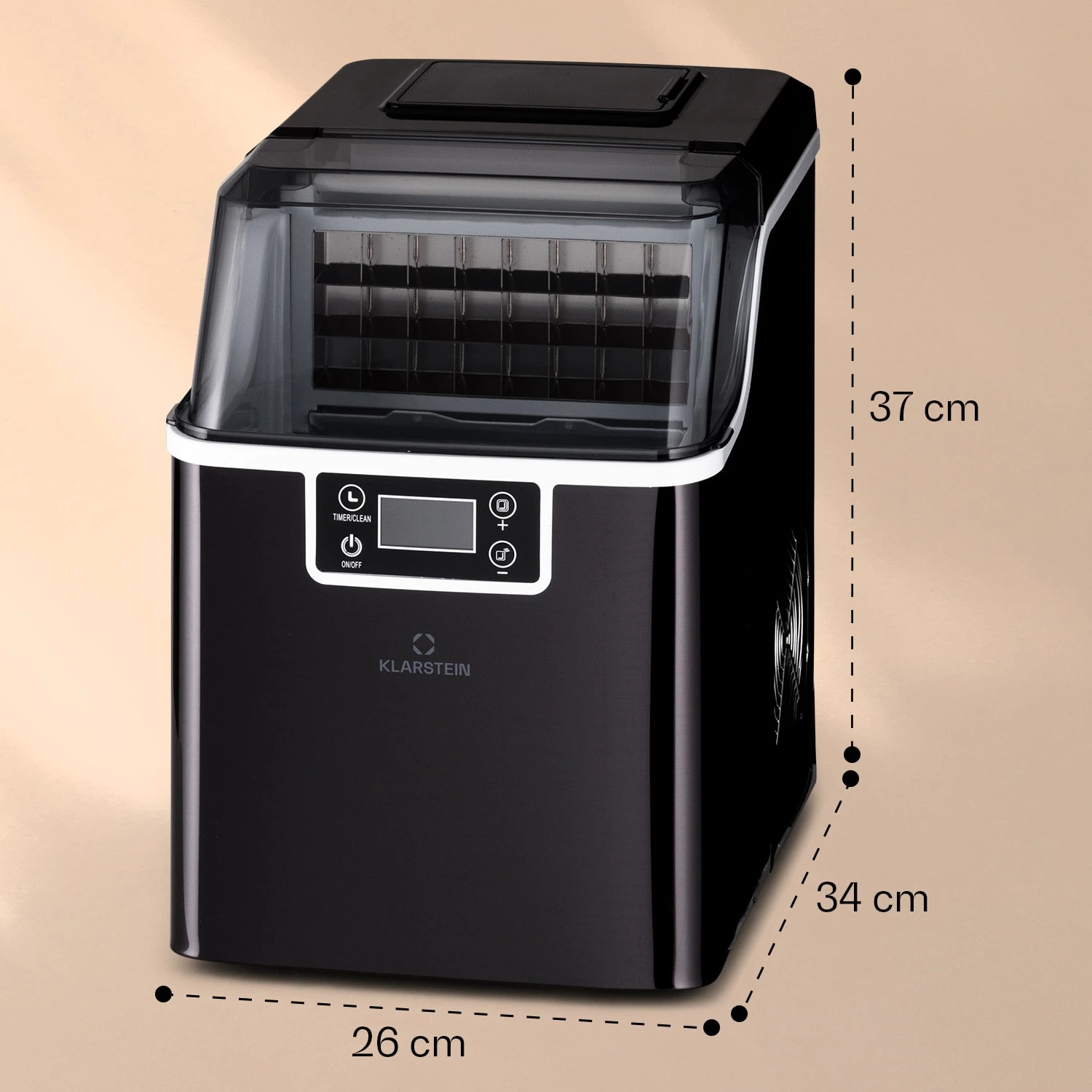 Chios Eiswürfelmaschine 20 Kg/24 H Auto-Clean 3,2-Liter Wassertank 7 Chios Eiswürfelmaschine 20 Kg/24 H Auto-Clean 3,2-Liter Wassertank – Bild 7