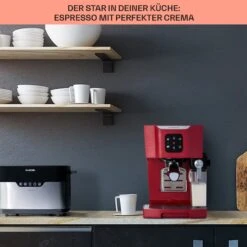 BellaVita Kaffeemaschine 3-in-1 1450 W 20 Bar Milchschäumer -Bestes Haushaltsgeräte Geschäft 10041240 de 0004 usp