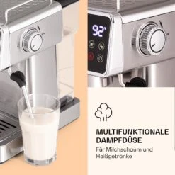 Libeica Espressomaschine 19 Bar Ca. 10 Tassen 1,8 Liter Milchschaum -Bestes Haushaltsgeräte Geschäft 10041253 de 0004 logo