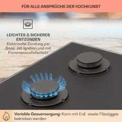 Firetale Gaskochfeld 4-flammig 60 Cm Aluminium-Brenner Inkl. Schlauch Und Druckminderer 12 Firetale Gaskochfeld 4-flammig 60 Cm Aluminium-Brenner Inkl. Schlauch Und Druckminderer -Bestes Haushaltsgeräte Geschäft 10041299 de 0005 usp