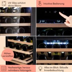 Barossa 50 Uno Weinkühlschrank 1 Zone 120 Ltr 50 Fl Touch-Display -Bestes Haushaltsgeräte Geschäft 10041307 de 0005 logo