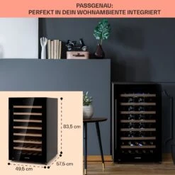 Barossa 50 Uno Weinkühlschrank 1 Zone 120 Ltr 50 Fl Touch-Display -Bestes Haushaltsgeräte Geschäft 10041307 de 0006 logo