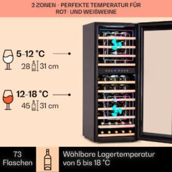 Barossa 73 Duo Weinkühlschrank 2 Zonen 192 Ltr 73 Fl Touch-Display 10 Barossa 73 Duo Weinkühlschrank 2 Zonen 192 Ltr 73 Fl Touch-Display -Bestes Haushaltsgeräte Geschäft 10041308 de 0003 logo
