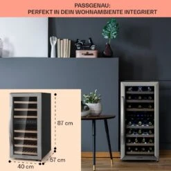 Vinamour 33 Duo Weinkühlschrank 2 Zonen 89 L / 33 Flaschen 5-18°C Touch 13 Vinamour 33 Duo Weinkühlschrank 2 Zonen 89 L / 33 Flaschen 5-18°C Touch -Bestes Haushaltsgeräte Geschäft 10041311 de 0006 logo