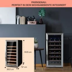 Vinamour 38 Uno Weinkühlschrank -Bestes Haushaltsgeräte Geschäft 10041312 de 0006 logo