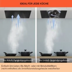 Camila Dunstabzugshaube Einbau 70 Cm 397 M³/h LED Touch Edelstahl -Bestes Haushaltsgeräte Geschäft 10041346 de 0007 usp