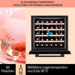 Vinsider 30 Built-In Uno Einbau-Weinkühlschrank 30 Flaschen 77 Ltr Edelstahl 11 Vinsider 30 Built-In Uno Einbau-Weinkühlschrank 30 Flaschen 77 Ltr Edelstahl -Bestes Haushaltsgeräte Geschäft 10041357 de 0003 usp