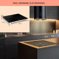 Magnichef 4 Einbaukochfeld Induktion 4 Zonen 7000W Glaskeramik -Bestes Haushaltsgeräte Geschäft 10041380 de 0006 usp