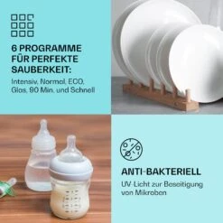 Havasia UV 6 Secret Einbau-Geschirrspüler UV-Licht 6 Programme -Bestes Haushaltsgeräte Geschäft 10041826 de 0003 usp