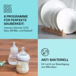 Havasia UV 8 Geschirrspüler UV-Licht Freistehend / Einbau 1620W 10 Havasia UV 8 Geschirrspüler UV-Licht Freistehend / Einbau 1620W -Bestes Haushaltsgeräte Geschäft 10041829 de 0003 usp