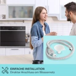 Amazonia 6 Smart Geschirrspüler App-Steuerung Freistehend 1380W -Bestes Haushaltsgeräte Geschäft 10041886 de 0004 usp