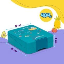 Klarstein Schmatzfatz Easy Snackbox 4 Fächer 18 X 15 X 5 Cm (BxHxT) -Bestes Haushaltsgeräte Geschäft 10045070 yy 0008 usp