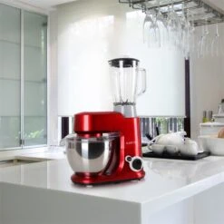 Carina Rossa Set 800W Küchenmaschine Plus 1,5L Blender Krug -Bestes Haushaltsgeräte Geschäft 60000778 yy 0009 ambient Klarstein SET Carina Rossa Kuechenmaschine reedit