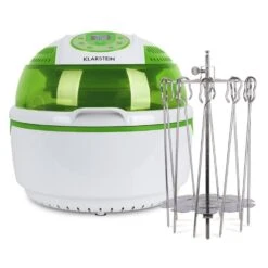 VitAir Grün Bundle Set | 1400W Heißluftfritteuse 9L | Drehspießrotator