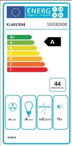 Skycook Dunstabzugshaube Umluftset 60cm 640m³/h Glas Edelstahl 17 Skycook Dunstabzugshaube Umluftset 60cm 640m³/h Glas Edelstahl -Bestes Haushaltsgeräte Geschäft 60002313 energy label