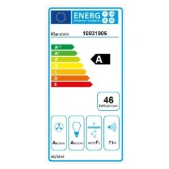 Masur Dunstabzugshaube Umluftset Tafelfront 650 M³/h Edelstahl -Bestes Haushaltsgeräte Geschäft 60002316 energy label