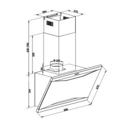 Masur Dunstabzugshaube Umluftset Tafelfront 650 M³/h Edelstahl -Bestes Haushaltsgeräte Geschäft 60002316 yy 0009 logo