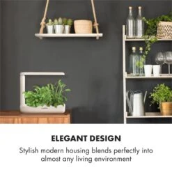 GrowIt Cuisine Starter Kit Europa 12 Pflanzen 25W LED 2Ltr Europe-Seeds Nährlösung 14 GrowIt Cuisine Starter Kit Europa 12 Pflanzen 25W LED 2Ltr Europe-Seeds Nährlösung -Bestes Haushaltsgeräte Geschäft 60002416 yy 0006 logo Klarstein GrowIt Cuisine Smart Indoor Garden