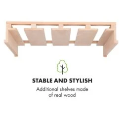 Barossa 102 Duo Weinkühlschrank-Set 2 Zonen 102 Fl. Weinglasregal -Bestes Haushaltsgeräte Geschäft 60002419 yy 0011 logo Klarstein Barossa 102D Weinglas Regal Echtholz