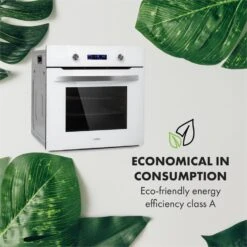 Gusteau Delicatessa Einbau-Ofen-Set Induktion 7000W 64Ltr Weiß Edelstahl 18 Gusteau Delicatessa Einbau-Ofen-Set Induktion 7000W 64Ltr Weiß Edelstahl -Bestes Haushaltsgeräte Geschäft 60002590 yy 0006 logo Klarstein Gusteau Elektrischer Einbaubackofen weiss