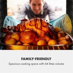 Gusteau Remy Einbau-Set Backofen + Einbau-Haube 2950W Weiß Edelstahl 14 Gusteau Remy Einbau-Set Backofen + Einbau-Haube 2950W Weiß Edelstahl -Bestes Haushaltsgeräte Geschäft 60002591 yy 0005 logo Klarstein Gusteau Elektrischer Einbaubackofen weiss