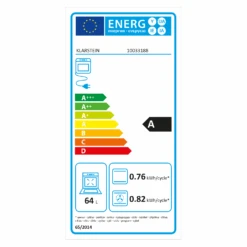 Gusteau Delicatessa Einbau-Ofen-Set Induktion 7000W Schwarz Edelstahl -Bestes Haushaltsgeräte Geschäft 60002594 energy label