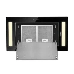 Gusteau Remy Einbau-Set Backofen + Einbau-Haube 2950W 64Ltr 620 M³/h Schwarz Edelstahl -Bestes Haushaltsgeräte Geschäft 60002597 yy 0010 detail Klarstein Remy Deckenhaube 90 cm schwarz reedit