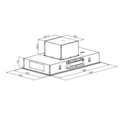 Gusteau Remy Einbau-Set Backofen + Einbau-Haube 2950W 64Ltr 620 M³/h Schwarz Edelstahl -Bestes Haushaltsgeräte Geschäft 60002597 yy 0011 logo Klarstein Remy Deckenhaube 90cm schwarz