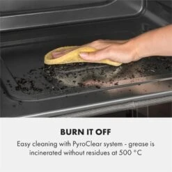 Gusteau Aurora Einbau-Set Backofen + Wandabzugshaube Schwarz Edelstahl 15 Gusteau Aurora Einbau-Set Backofen + Wandabzugshaube Schwarz Edelstahl -Bestes Haushaltsgeräte Geschäft 60002598 yy 0004 logo Klarstein Gusteau Elektrischer Einbaubackofen schwarz