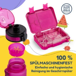 Schmatzfatz Frühstücksset Lunchbox & Trinkflasche Tritan Dicht BPA-frei -Bestes Haushaltsgeräte Geschäft 60002944 de 0005 logo