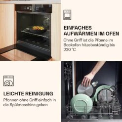 Noto Endurance Topf- Und Pfannenset Geschmiedetes Aluminium Ergonomische Griffe Glasdeckel Filz -Bestes Haushaltsgeräte Geschäft 60003055 de 0006 usp